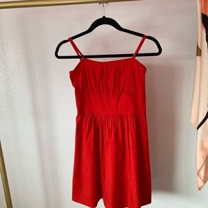 Theory Red Sundress Sz 0